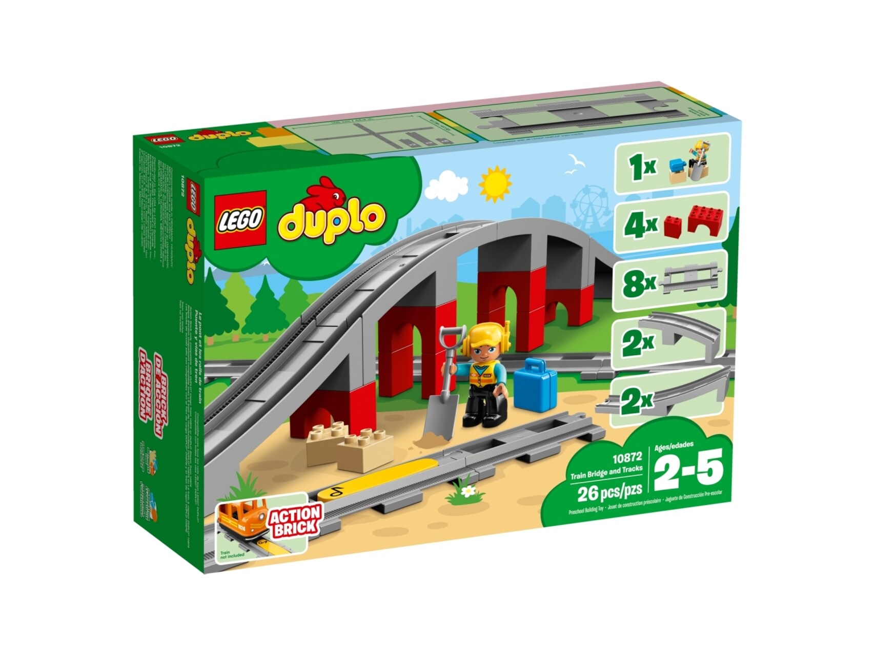 LEGO® DUPLO® Train Bridge and Tracks