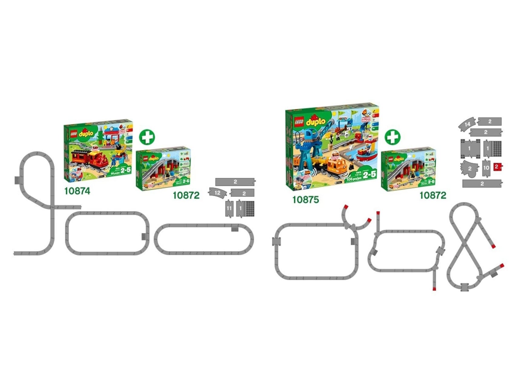 LEGO® DUPLO® Train Bridge and Tracks