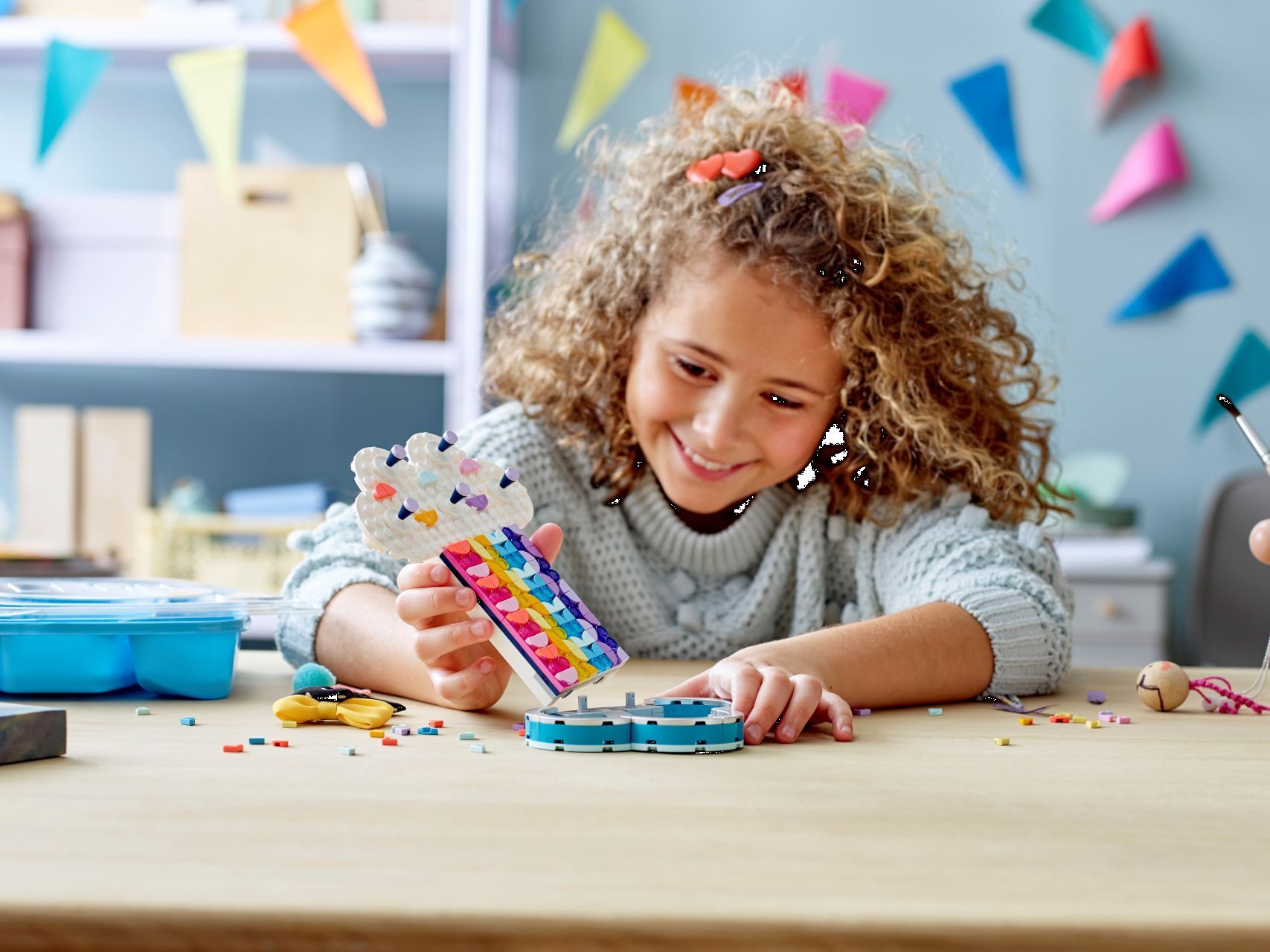 LEGO® DOTS™ Rainbow Jewelry Stand