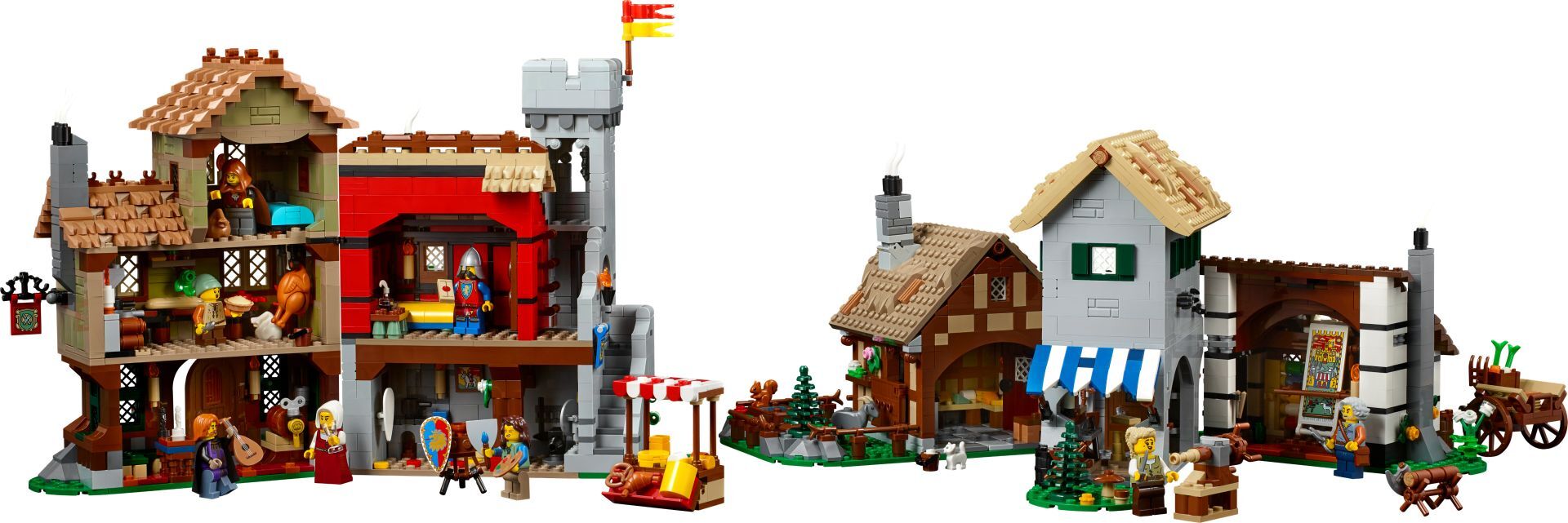 LEGO® Medieval Town Square
