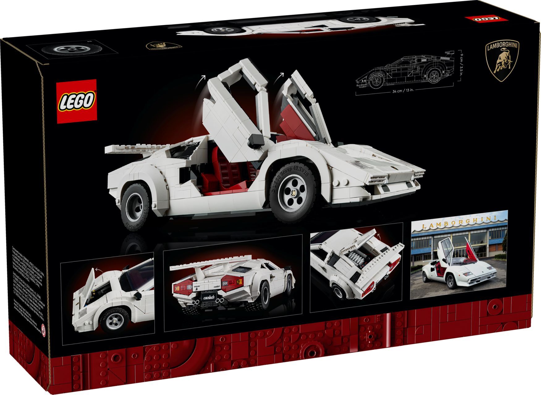 LEGO® Lamborghini Countach 5000 Quattrovalvole