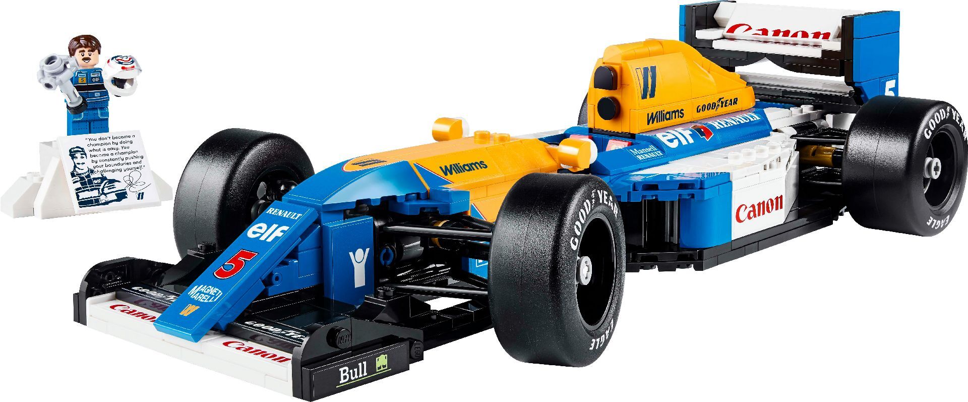 LEGO® Williams Racing FW14B & Nigel Mansell