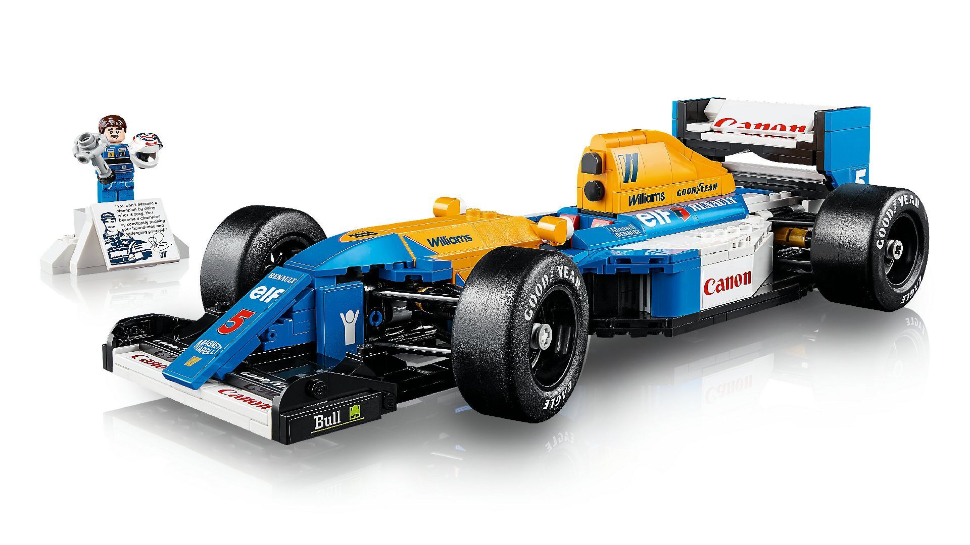 LEGO® Williams Racing FW14B & Nigel Mansell