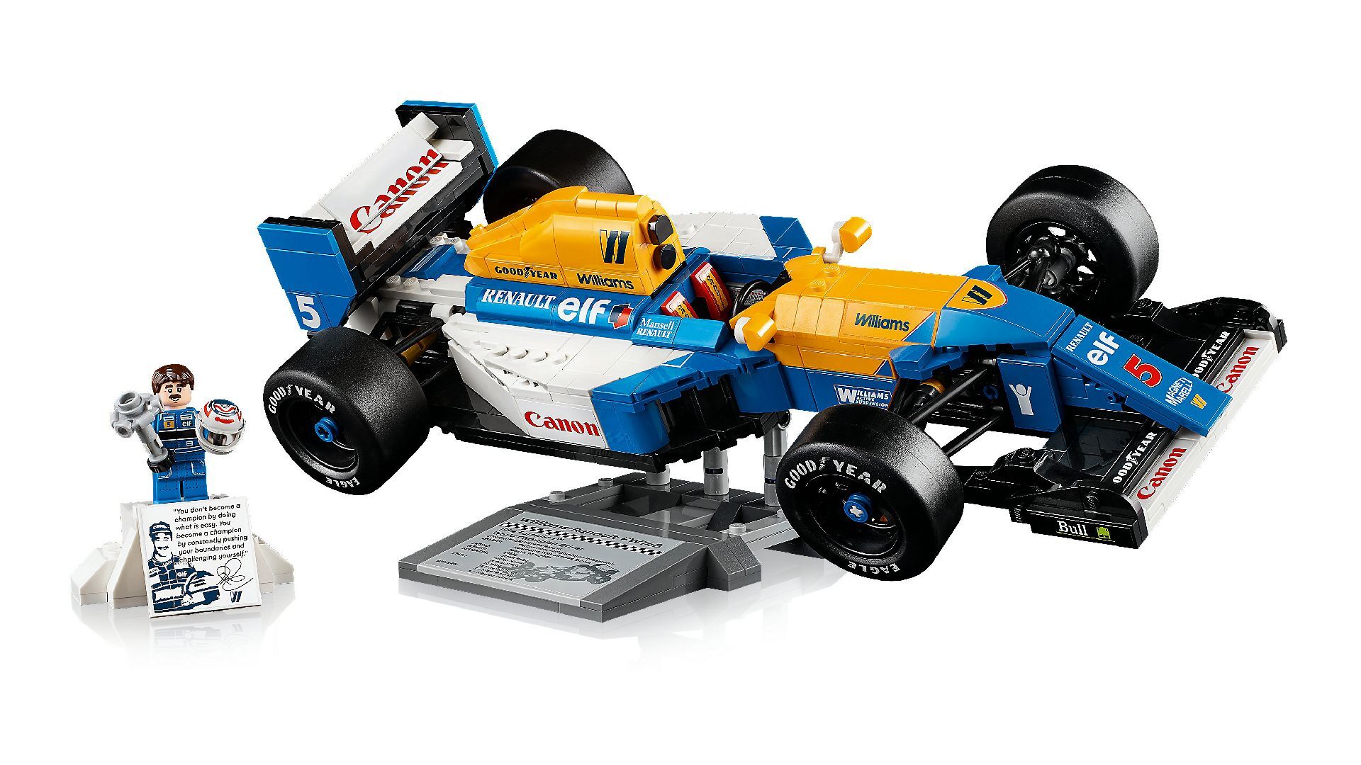 LEGO® Williams Racing FW14B & Nigel Mansell