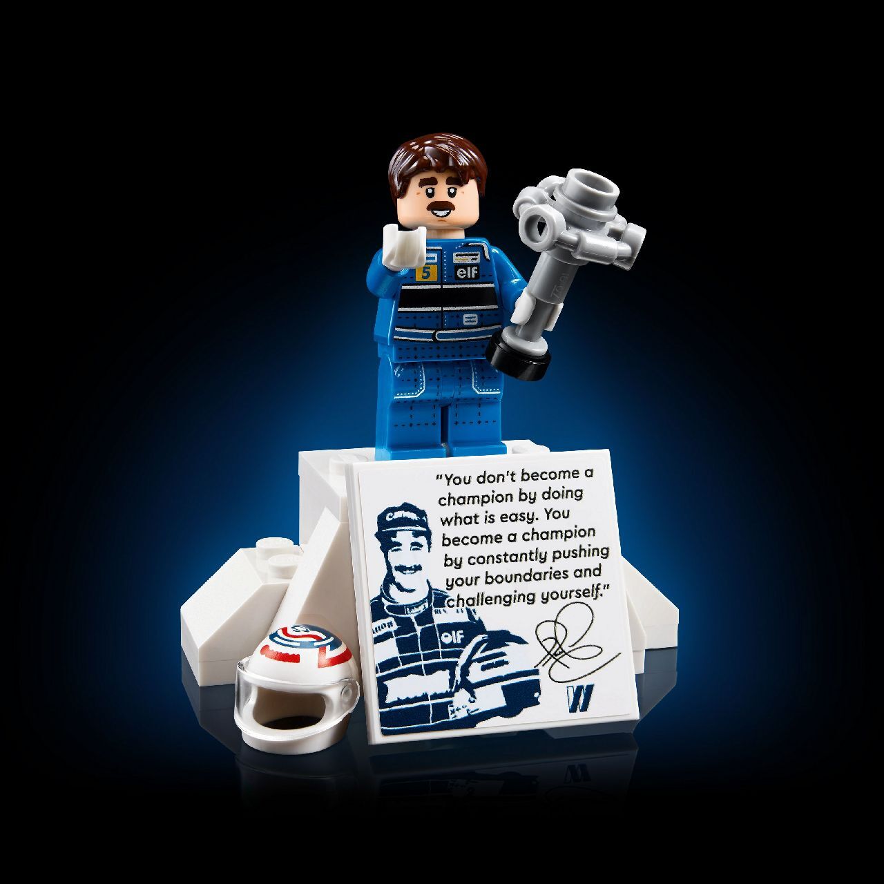 LEGO® Williams Racing FW14B & Nigel Mansell