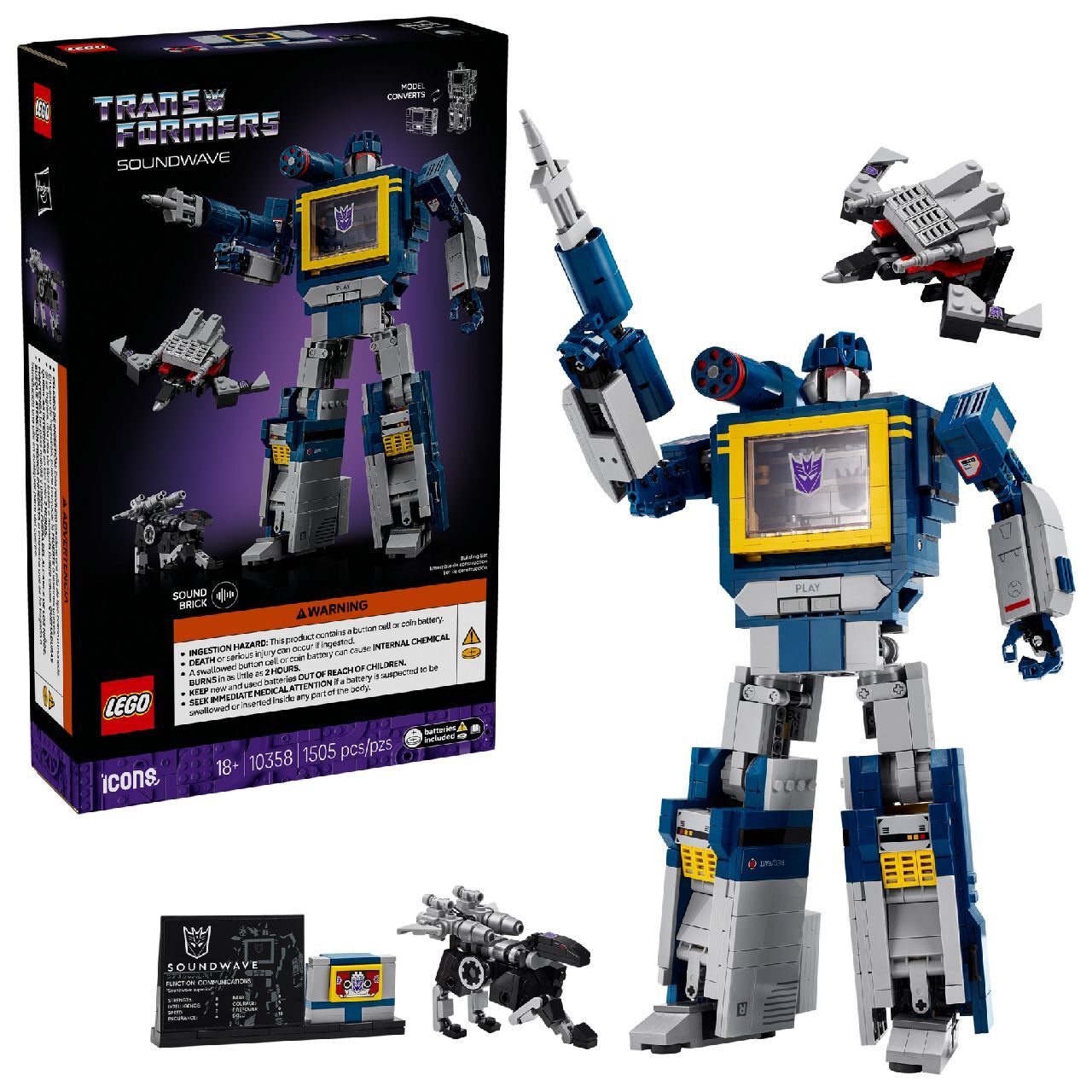 LEGO® Transformers: Soundwave