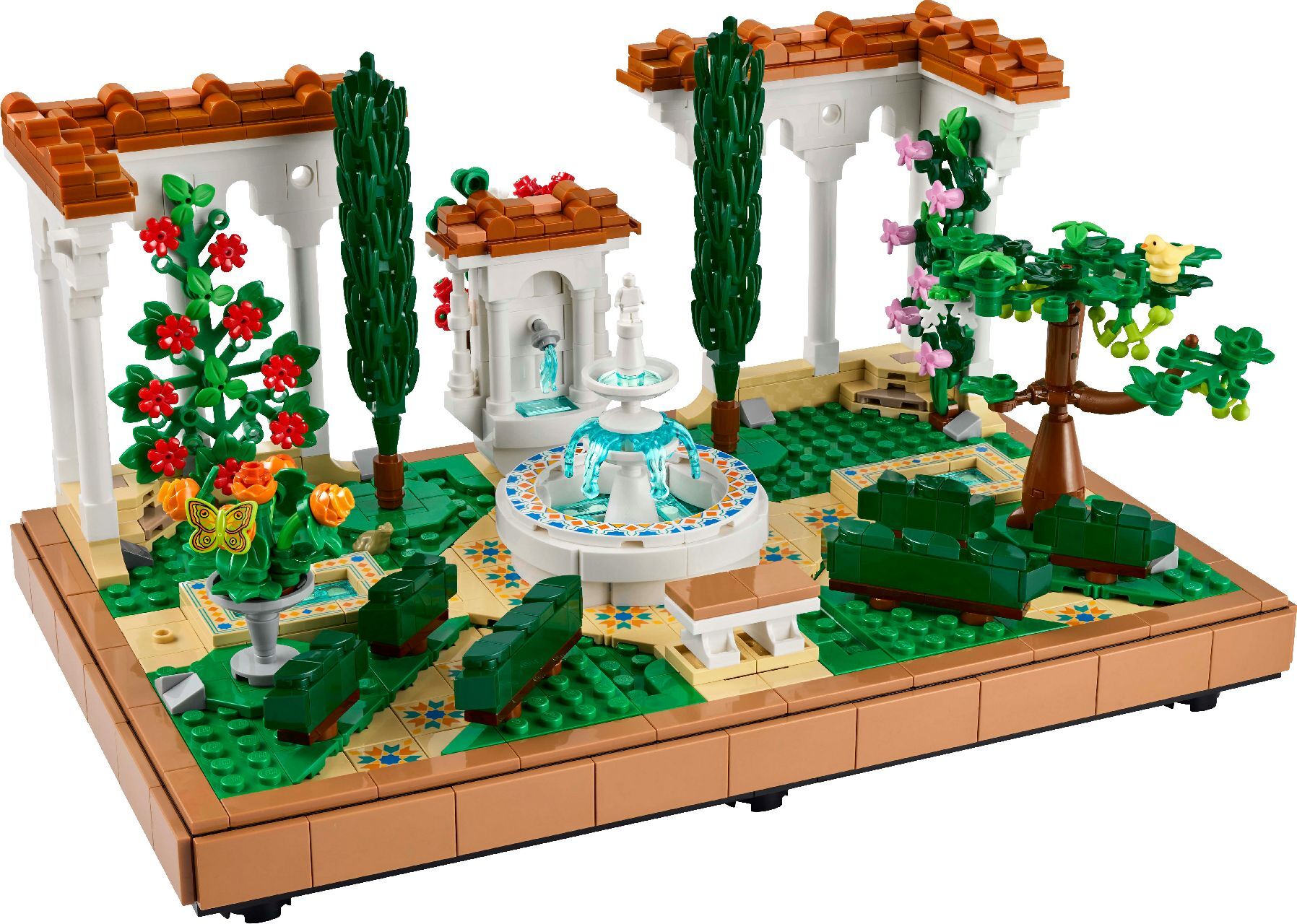 LEGO® Fountain Garden