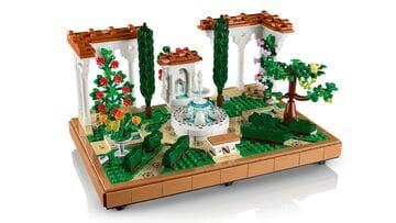 LEGO® Fountain Garden
