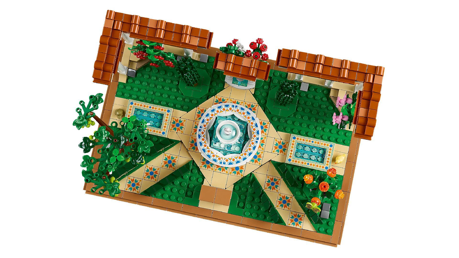 LEGO® Fountain Garden