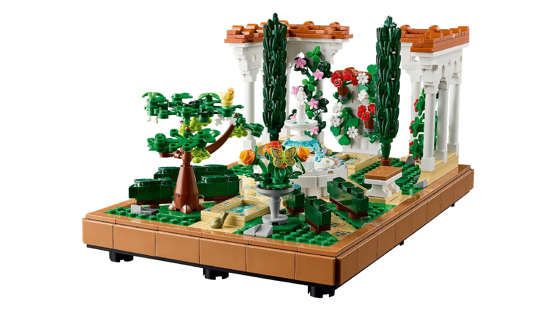 LEGO® Fountain Garden
