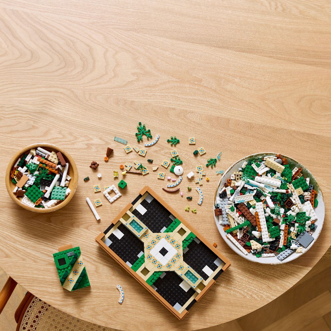 LEGO® Fountain Garden