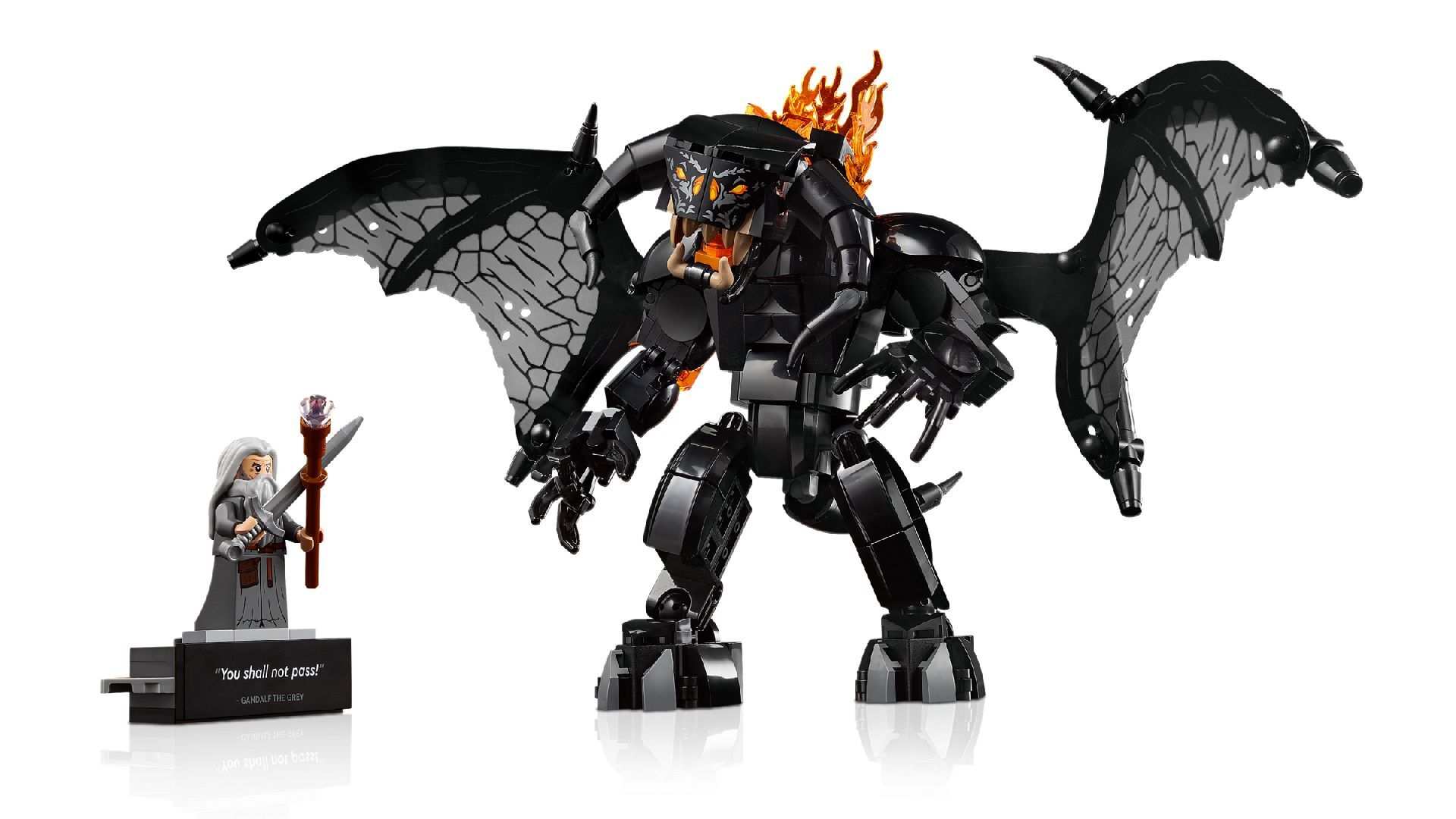 LEGO® The Lord of the Rings: Balrog™ Book Nook