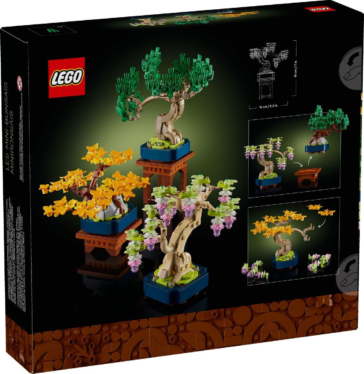 LEGO® Mini Bonsai Trees