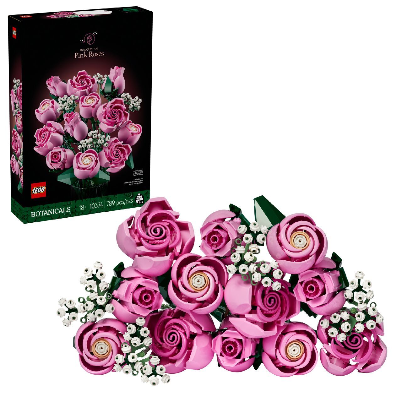 LEGO® Bouquet of Pink Roses