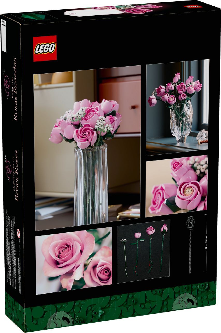 LEGO® Bouquet of Pink Roses