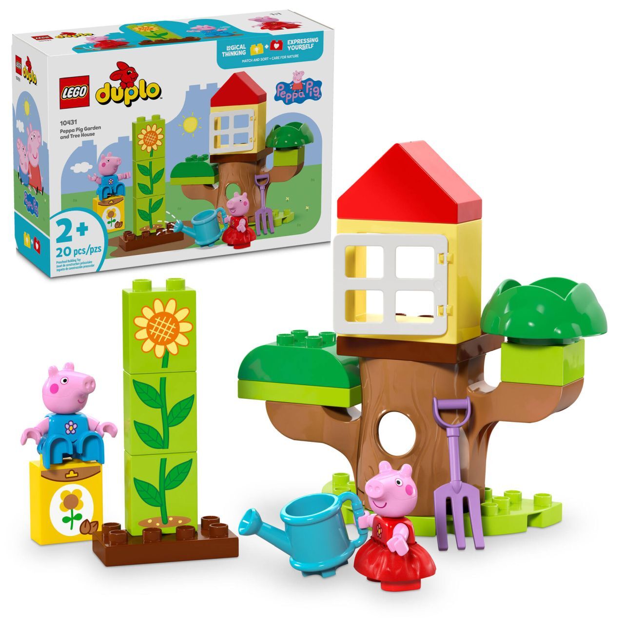 LEGO® Peppa Pig Garden and Tree House