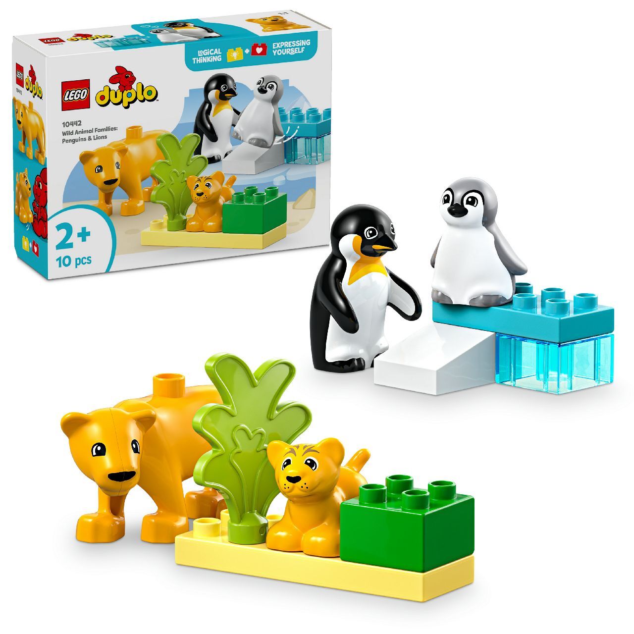 LEGO® Wild Animal Families: Penguins & Lions