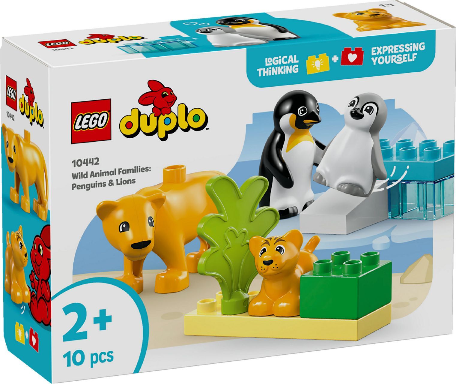 LEGO® Wild Animal Families: Penguins & Lions