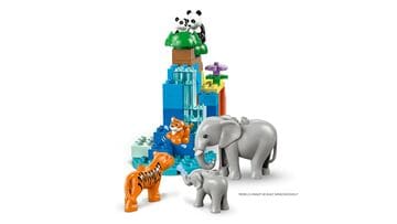 عائلات الحيوانات البرّية 3 في 1 من LEGO®