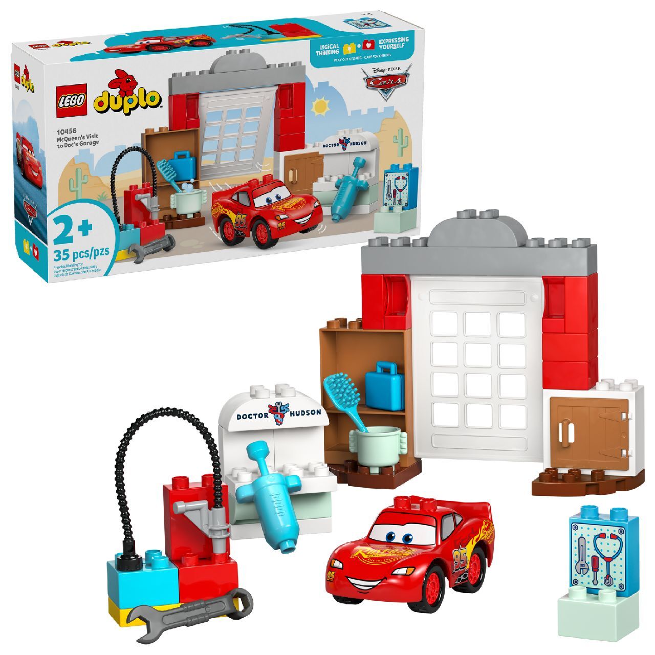 LEGO® McQueen's Visit to Doc's Garage