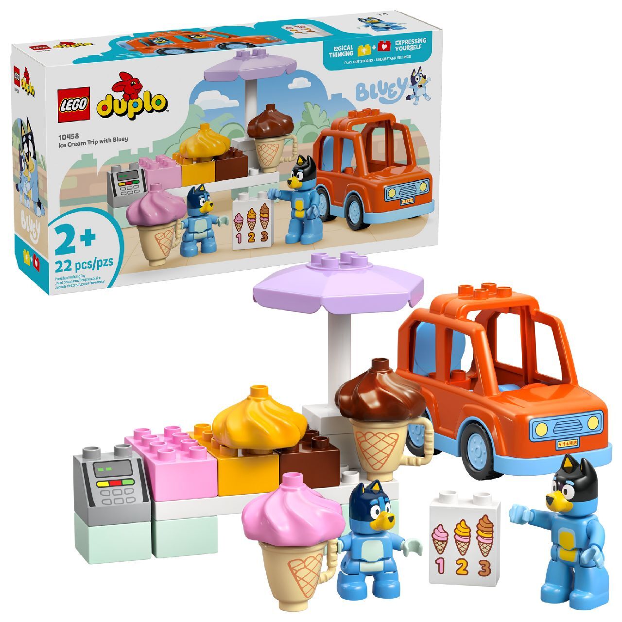 LEGO® Ice Cream Trip with Bluey