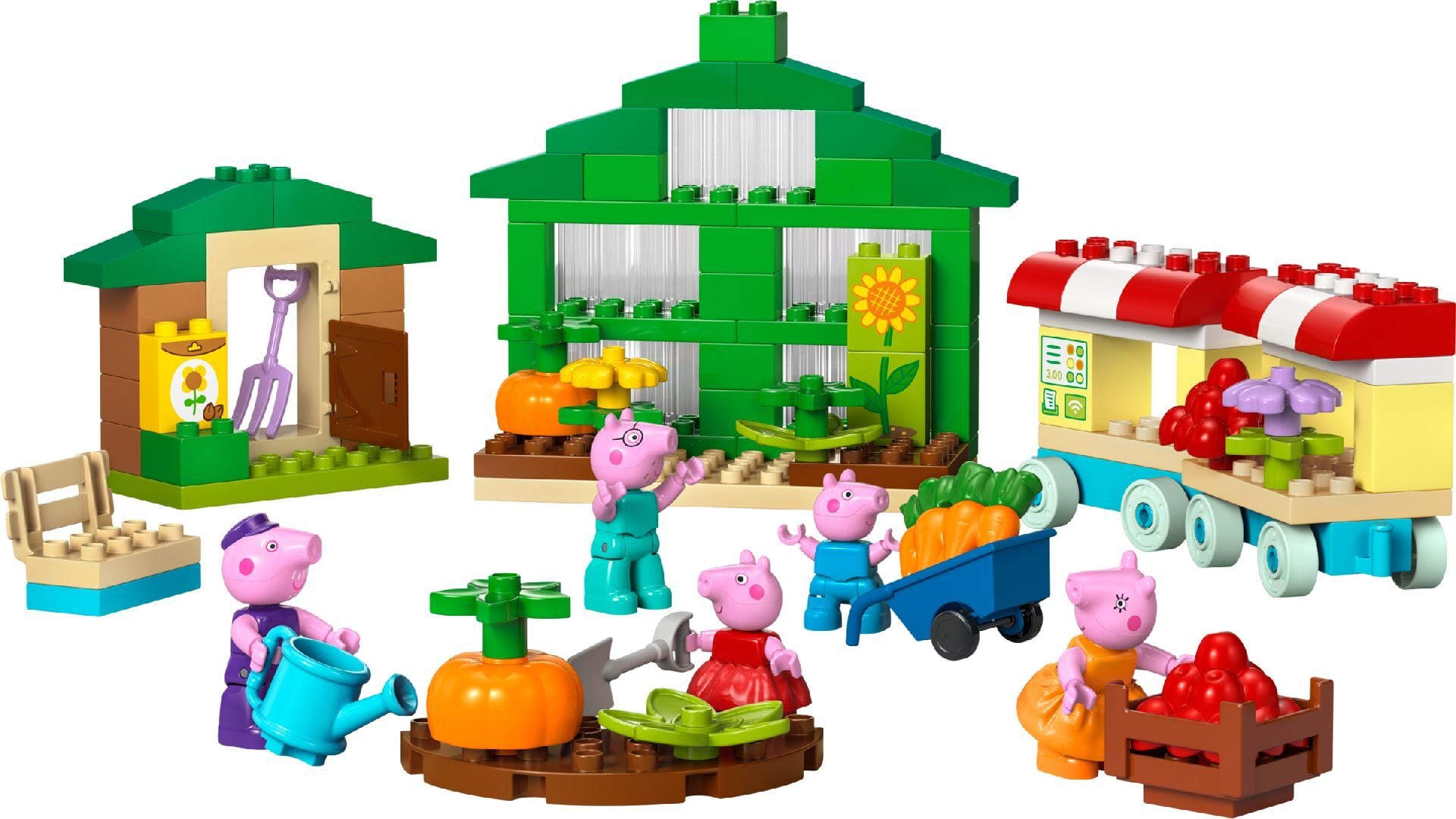 LEGO® Grandpa Pig's Garden and Greenhouse