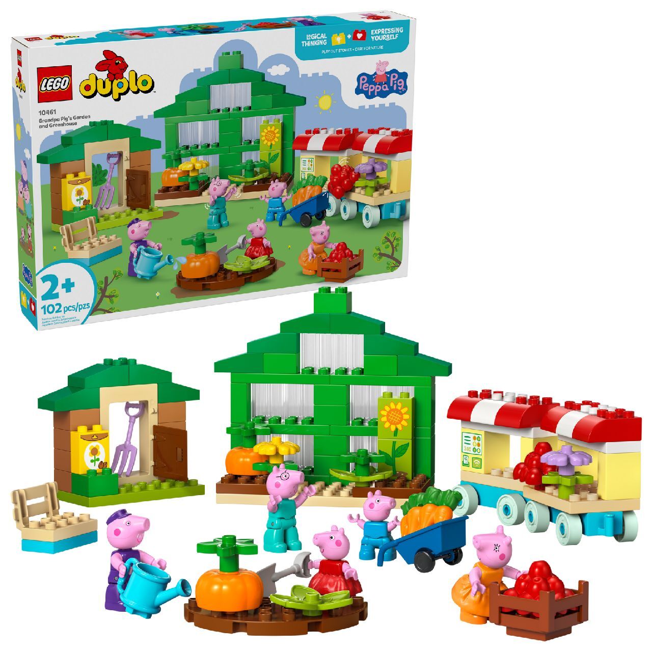 LEGO® Grandpa Pig's Garden and Greenhouse