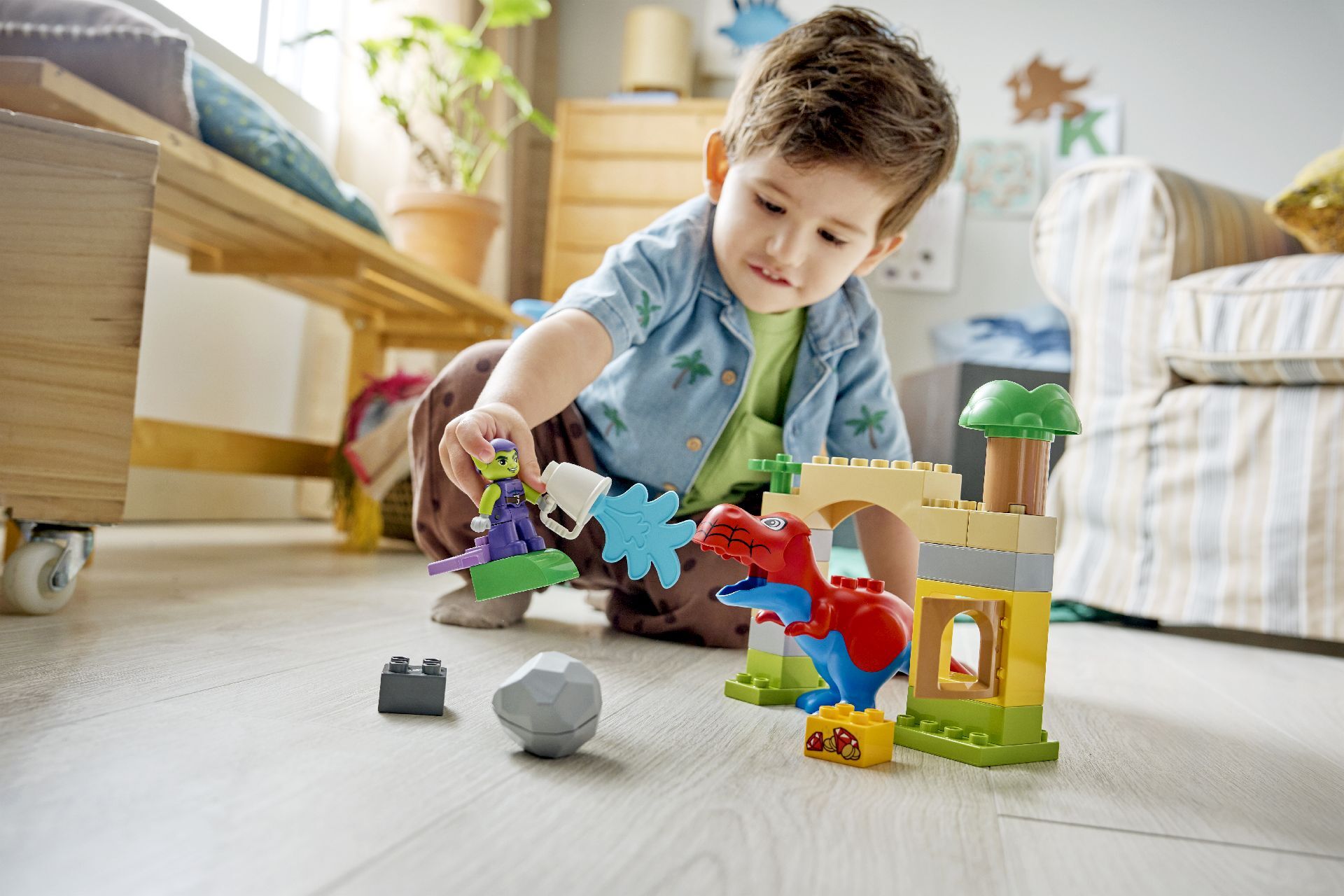 LEGO® Dinosaur Spidey-Rex vs. Green Goblin
