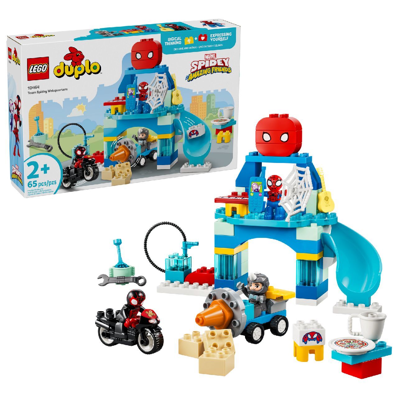 LEGO® Team Spidey Webquarters