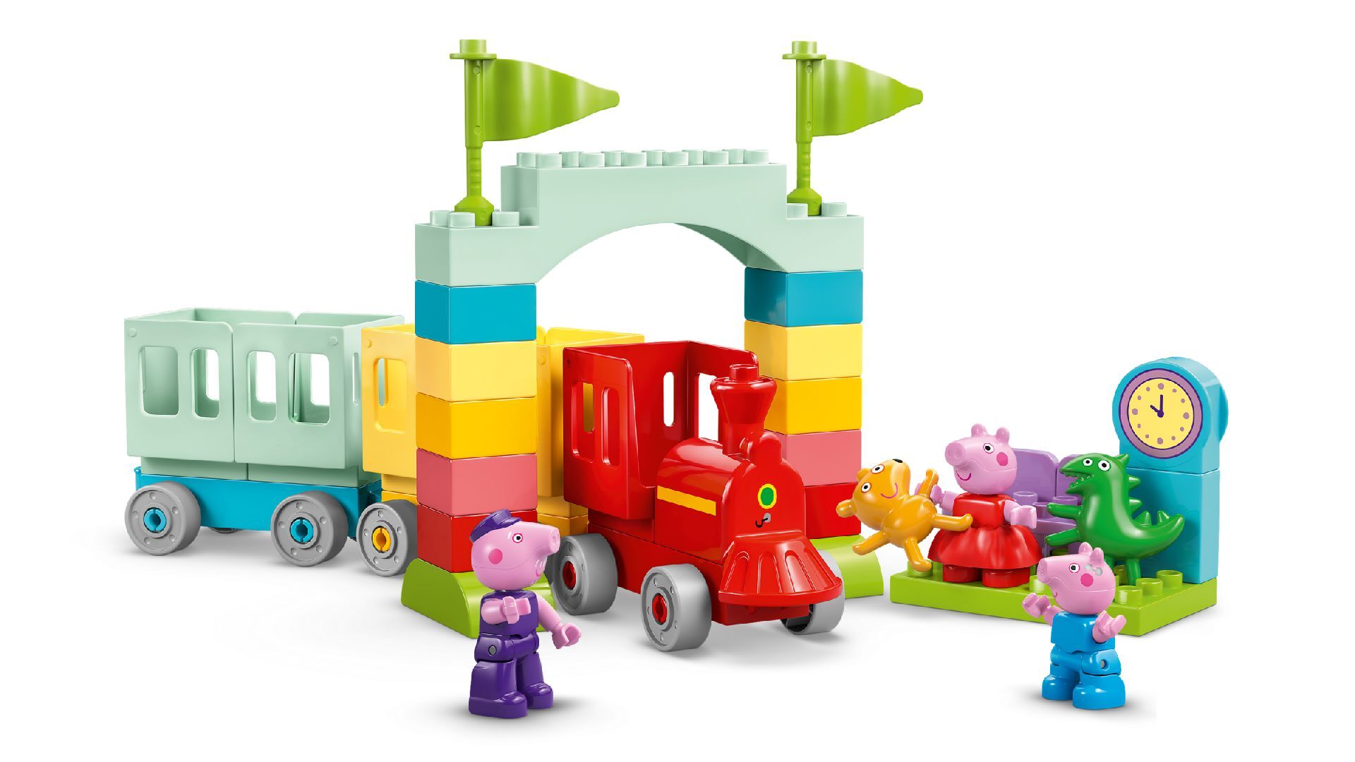 LEGO® Train Ride with Grandpa Pig