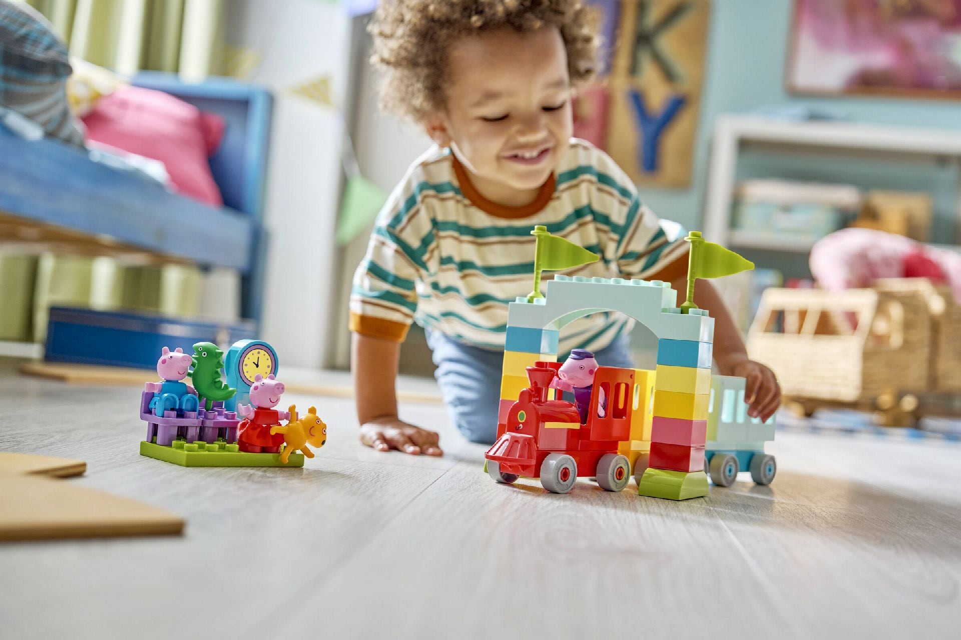 LEGO® Train Ride with Grandpa Pig