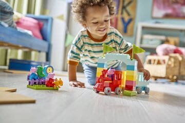 LEGO® Train Ride with Grandpa Pig