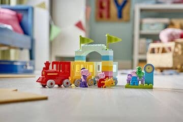 LEGO® Train Ride with Grandpa Pig