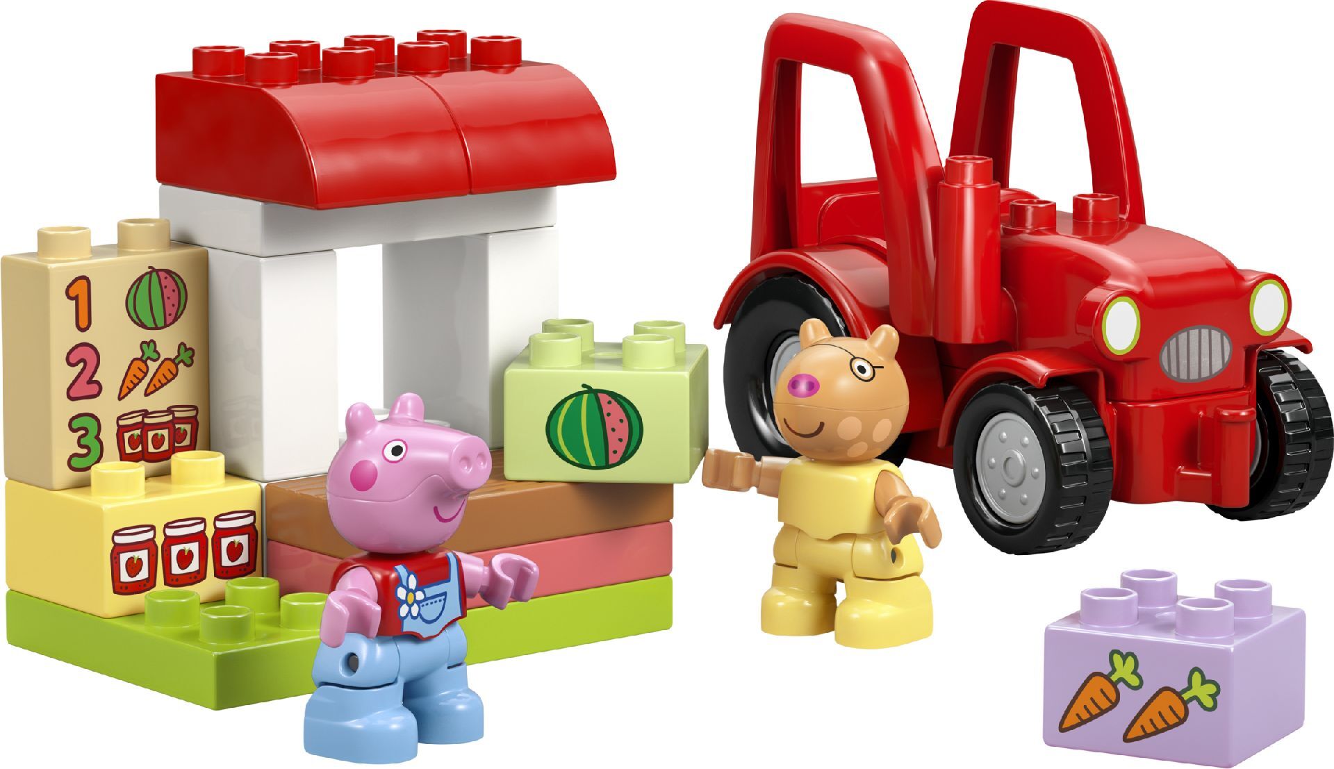 LEGO® Tractor and Market