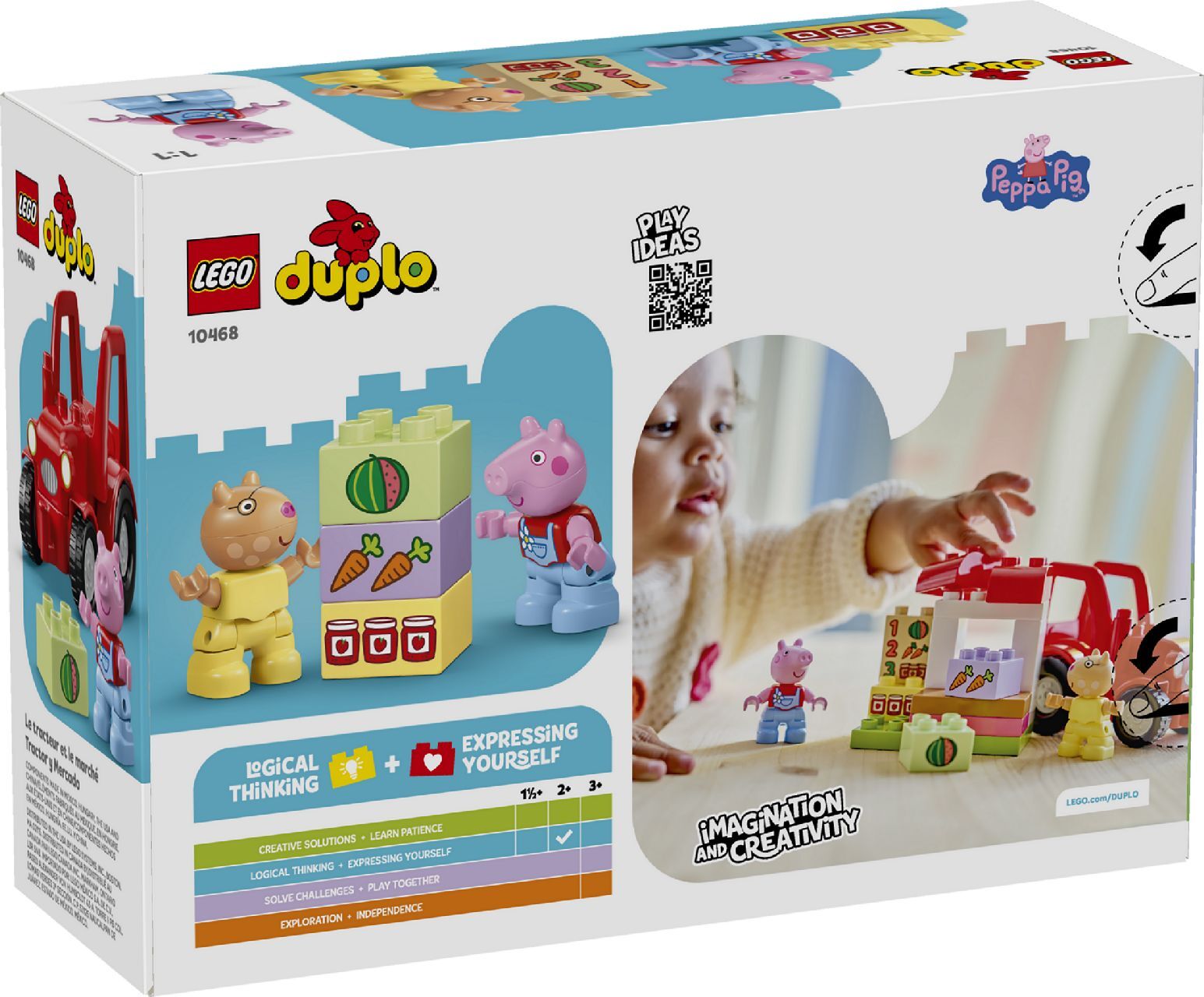 LEGO® Tractor and Market