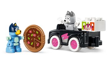 LEGO® Pizza Girls with Muffin and Bluey
