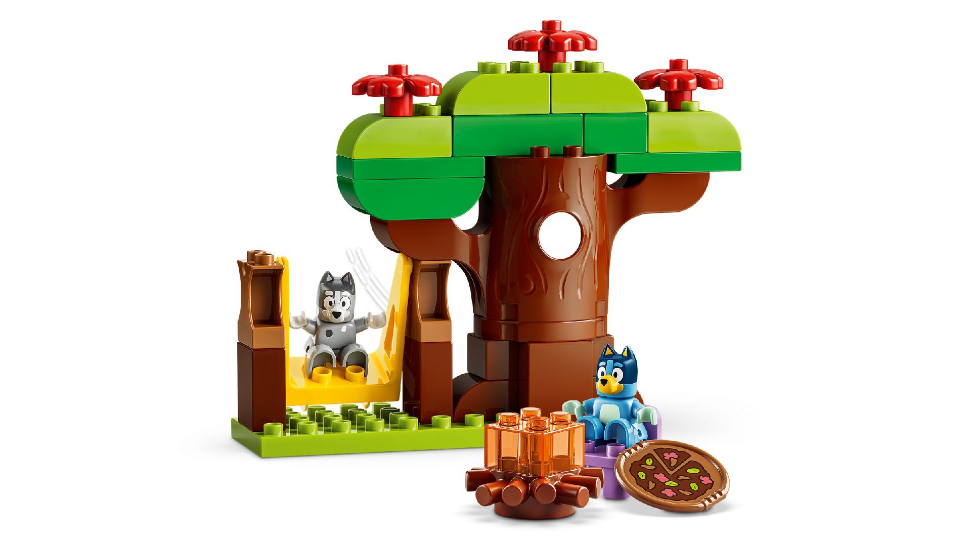 LEGO® Pizza Girls with Muffin and Bluey