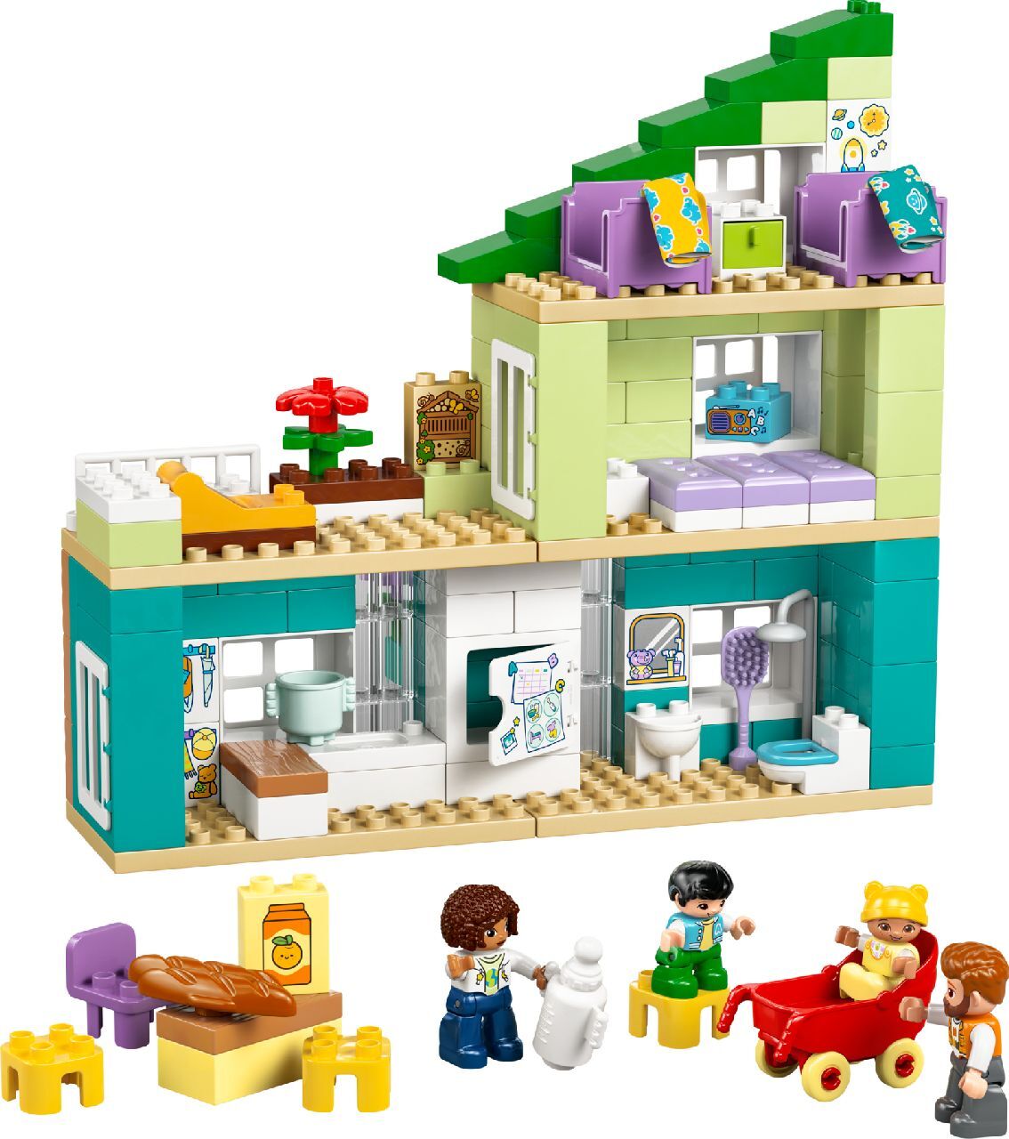 LEGO® 3 in 1 Modern Family House with Figures