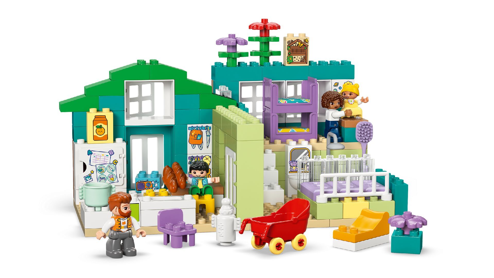 LEGO® 3 in 1 Modern Family House with Figures