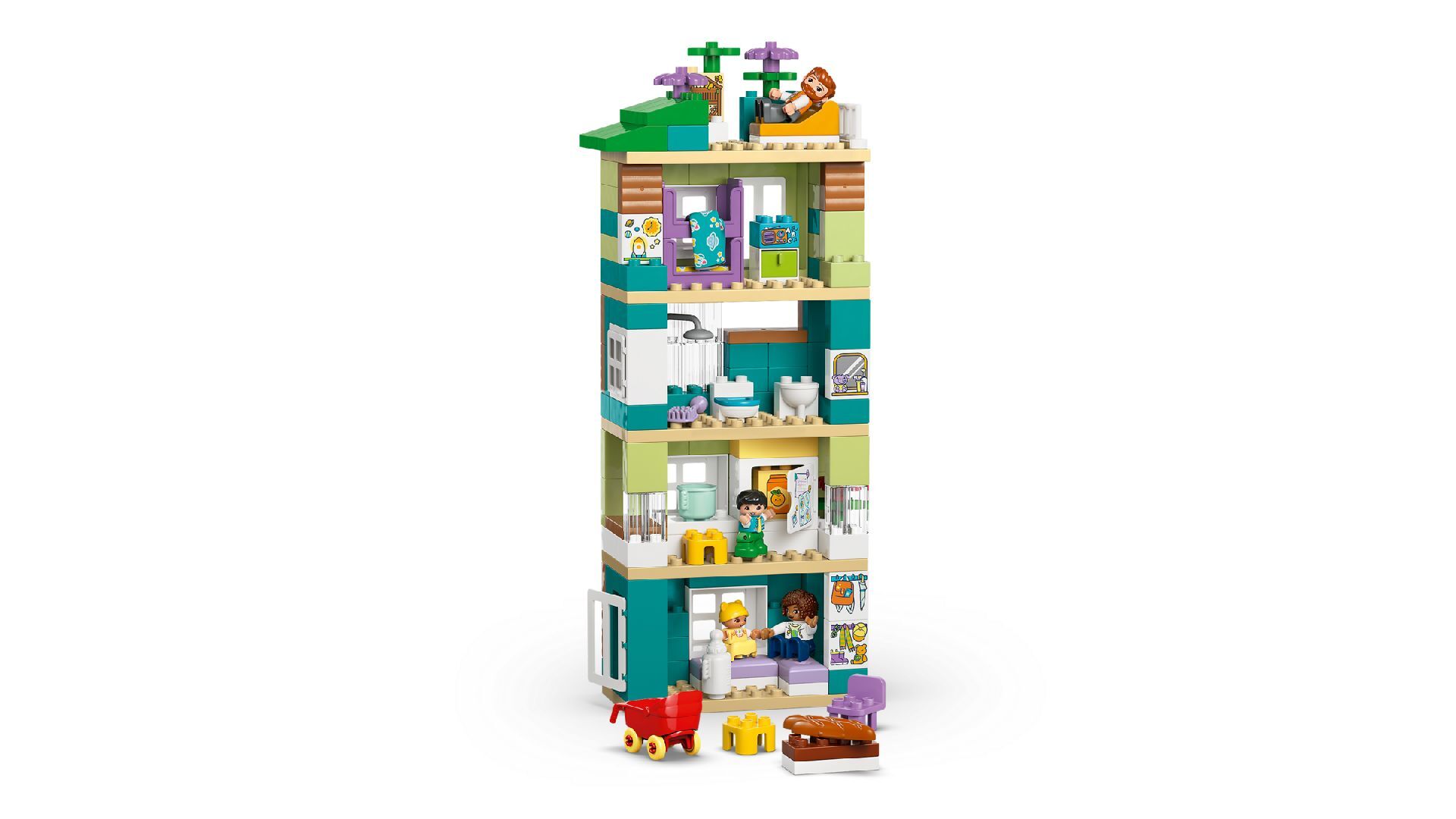 LEGO® 3 in 1 Modern Family House with Figures