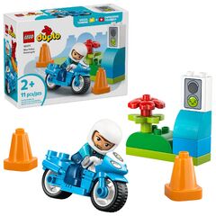 LEGO® Blue Police Motorcycle