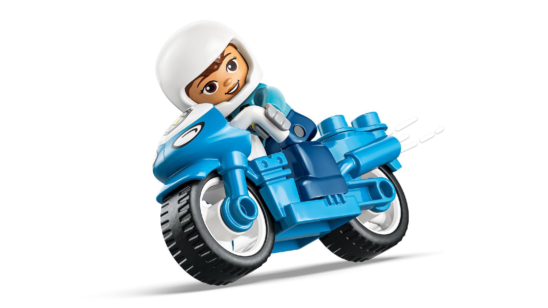 LEGO® Blue Police Motorcycle