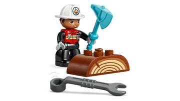 LEGO® Fire Truck with Hose and Firefighter