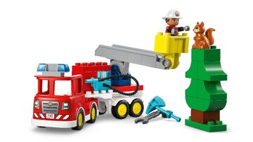 LEGO® Fire Truck with Hose and Firefighter