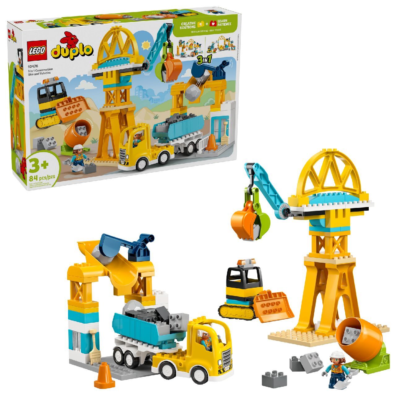 LEGO® 3 in 1 Construction Site and Vehicles