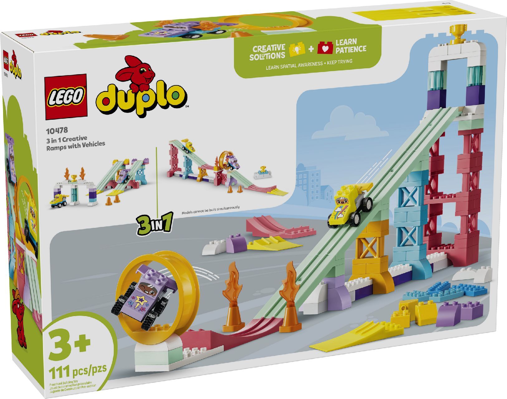LEGO® 3 in 1 Creative Ramps with Vehicles