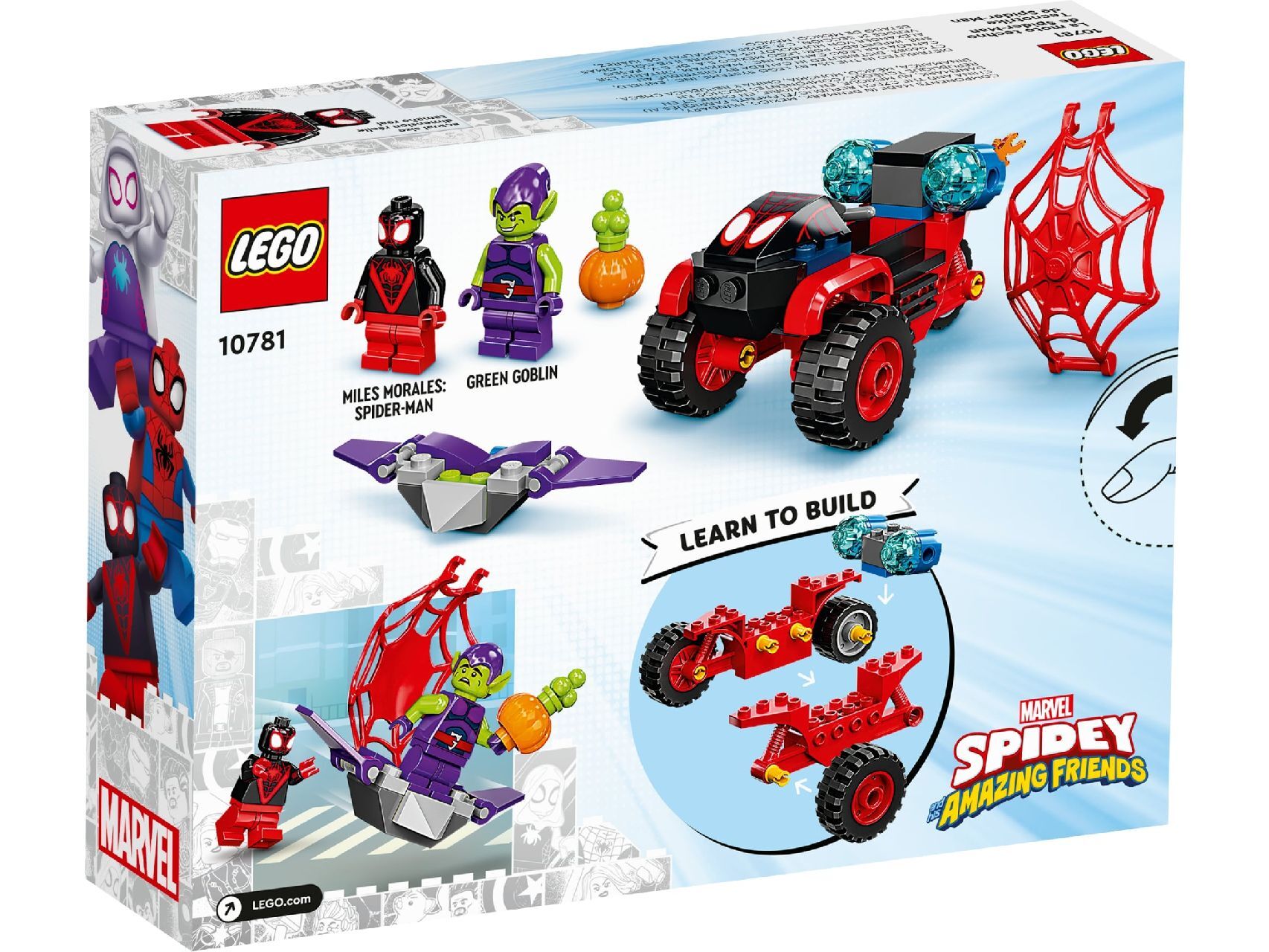 LEGO® Spider-Man’s Techno Trike