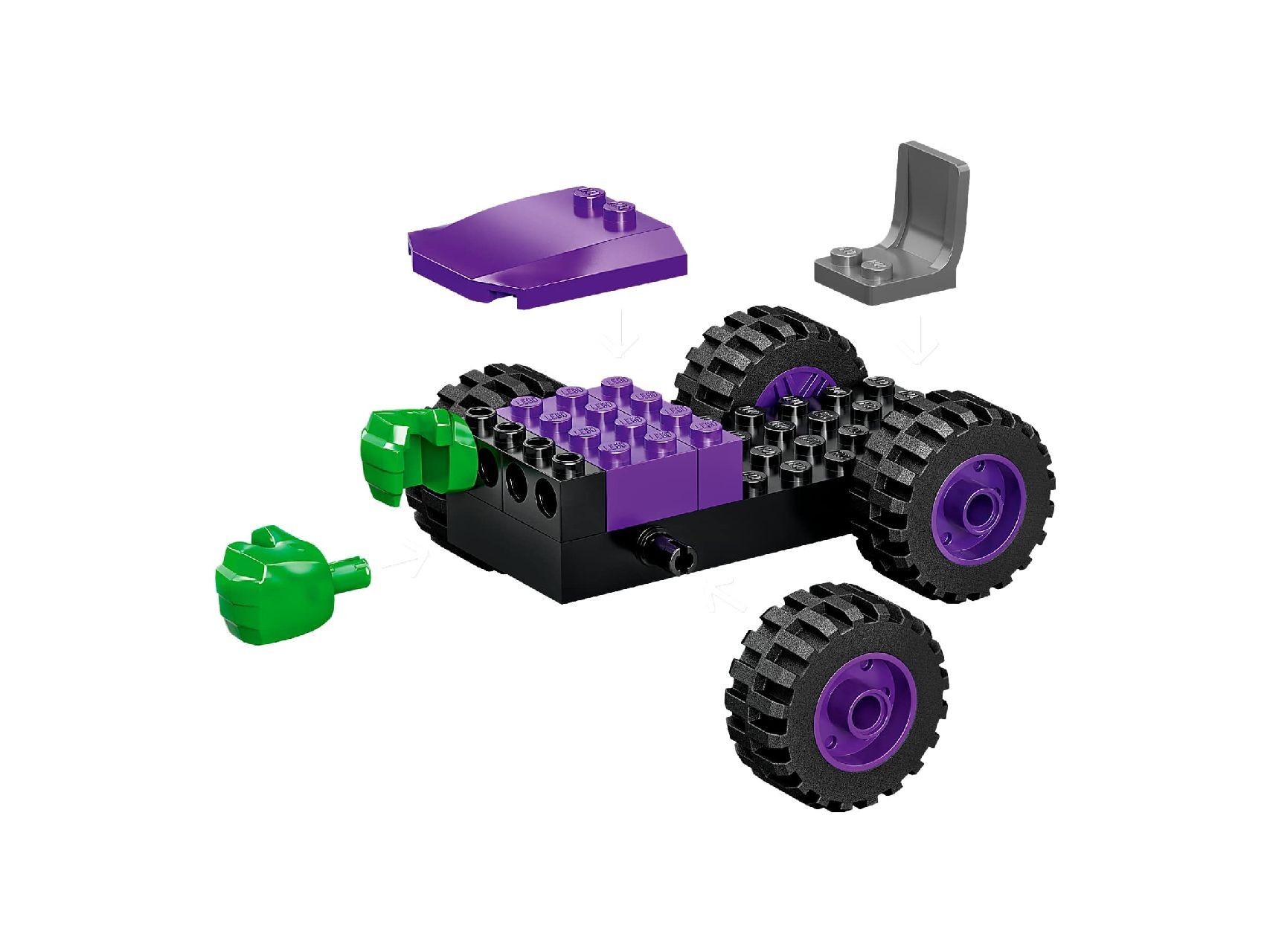 LEGO® Hulk vs. Rhino Truck Showdown