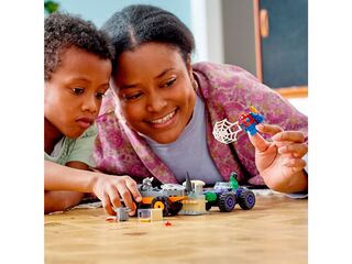 لعبة شخصية هالك فيرسس من ليغو® لعبة شاحنة استعراض على شكل داينصور راينو