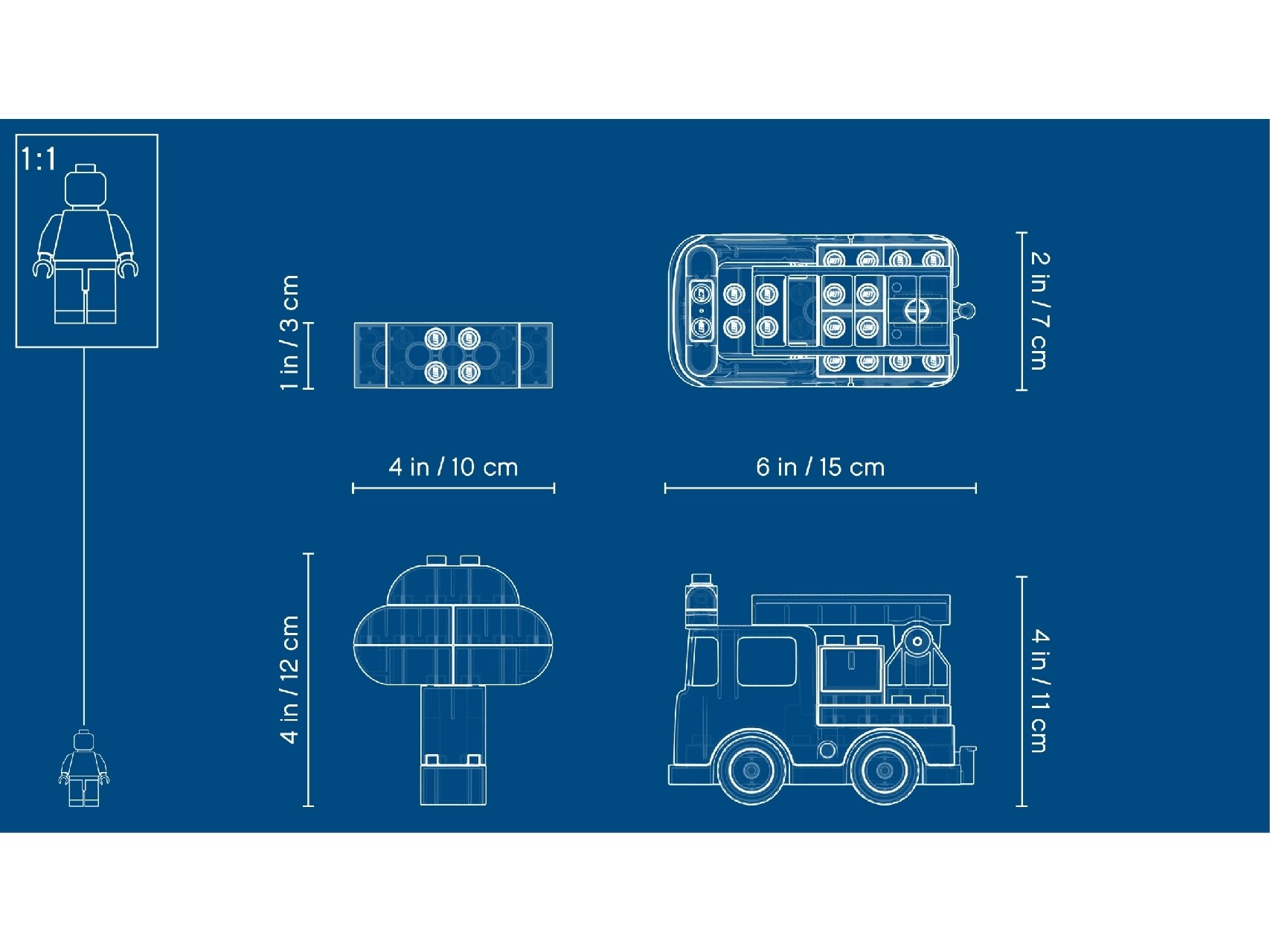 LEGO® DUPLO® Fire Truck Set